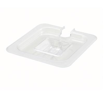 Polycarbonate Clear Slotted Cover for 1/6 size Food Pans